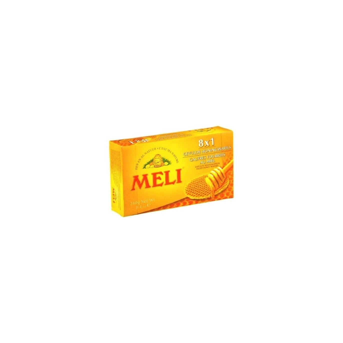 Meli gaufres au miel 8x1 240 gr CHOCKIES PRODUITS