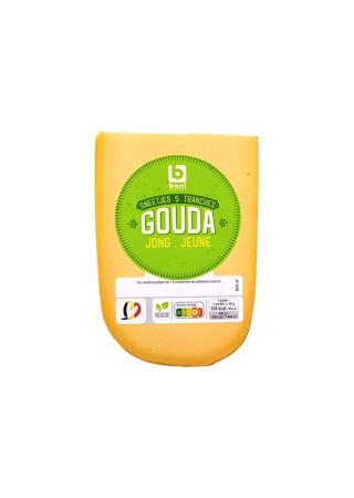 Boni Selection gouda belge jeune 5 tranches 250 gr