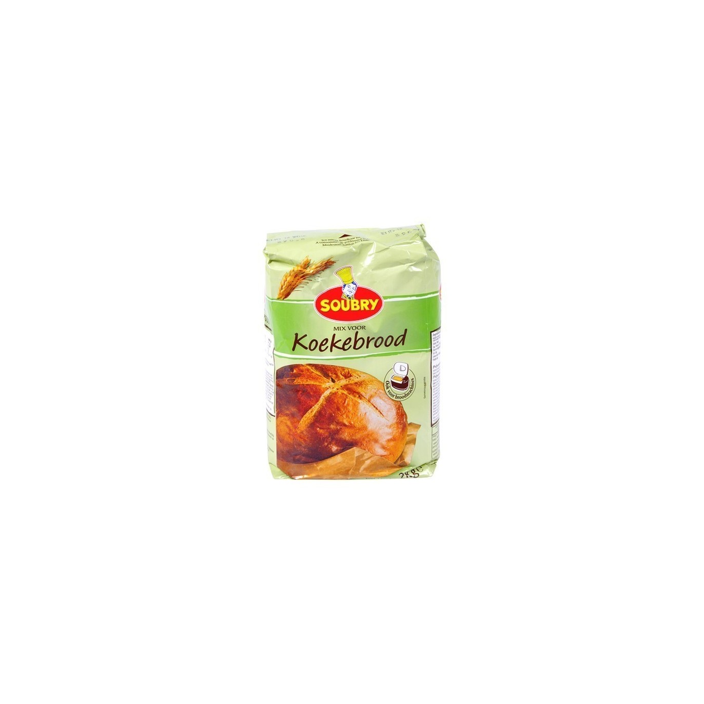 Soubry farine pain brioché 2 kg CHOCKIES épicerie belge