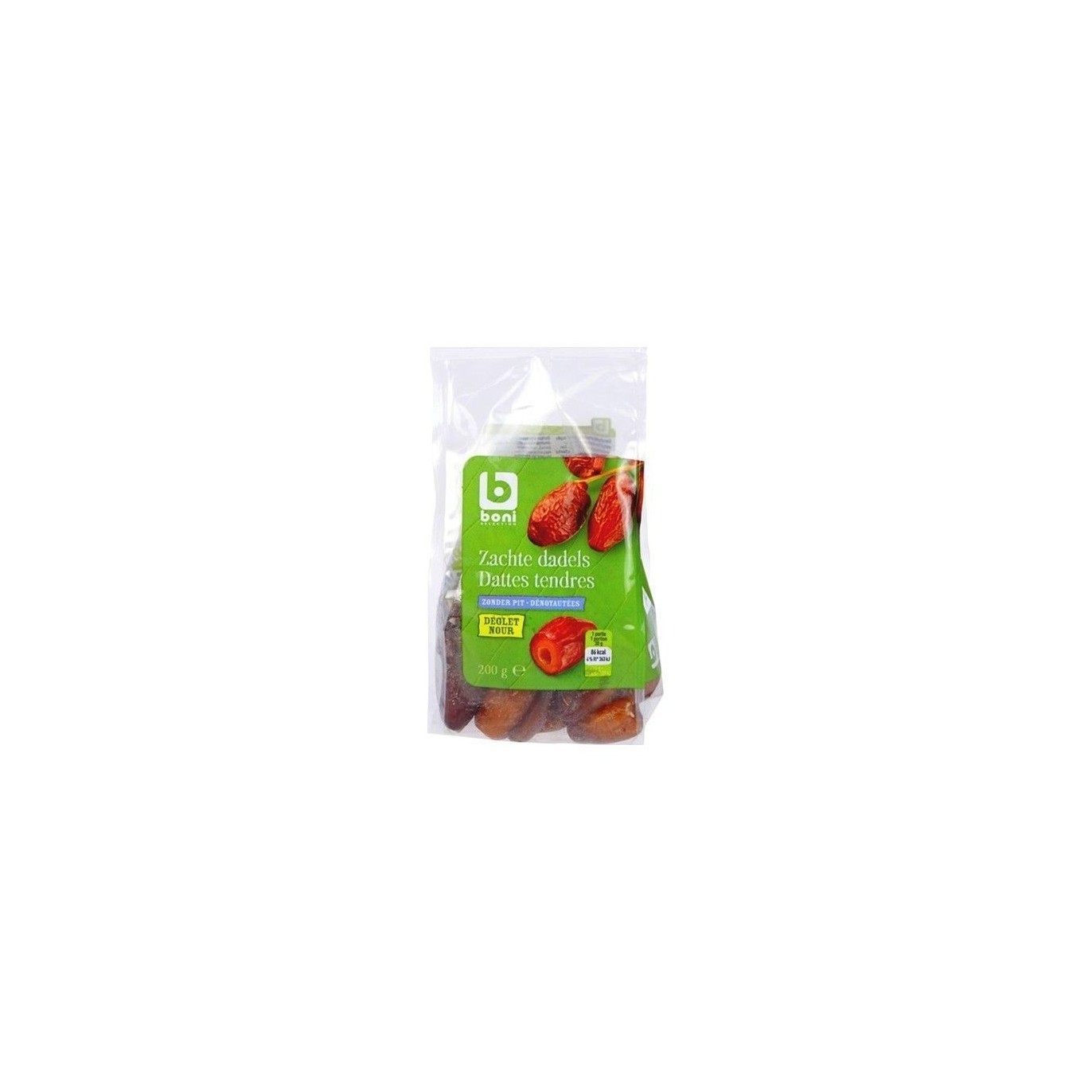 Boni Selection dattes tendres 200 gr EPICERIE CHOCKIES