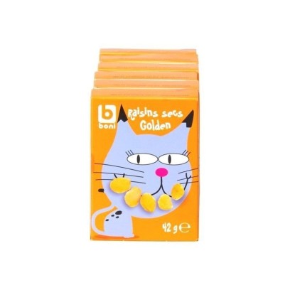Boni Selection raisins secs Golden 6x 42 gr CHOCKIES