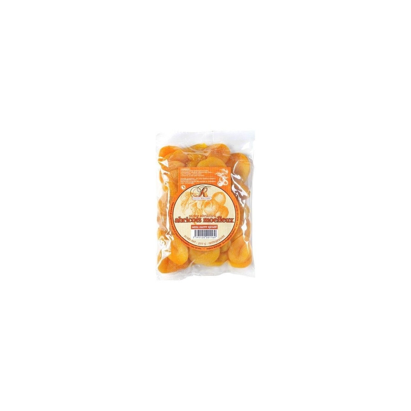 Roucadil abricots moelleux 500 gr EPICERIE CHOCKIES
