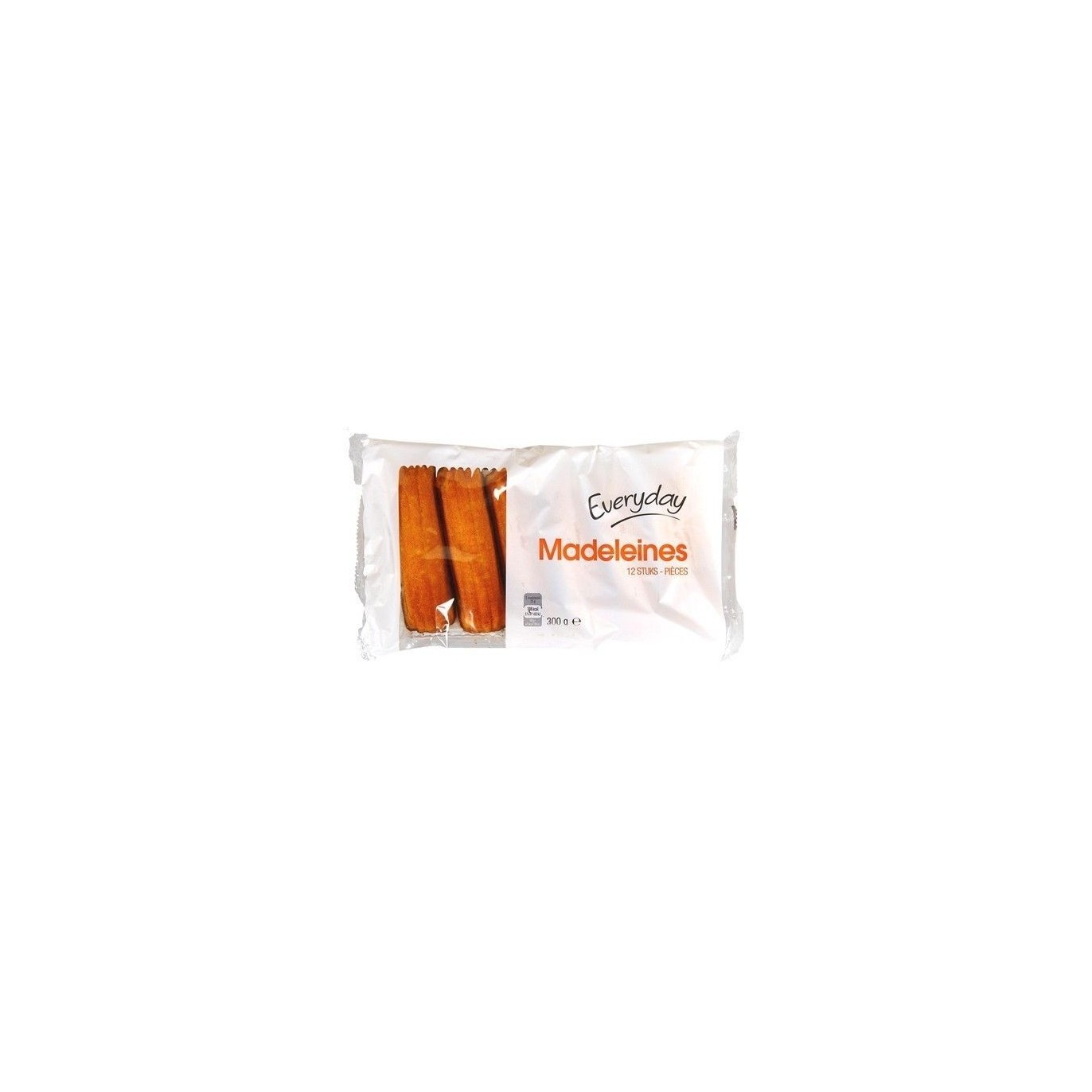 Everyday 12 madeleines longues 300 gr CHOCKIES BELGE