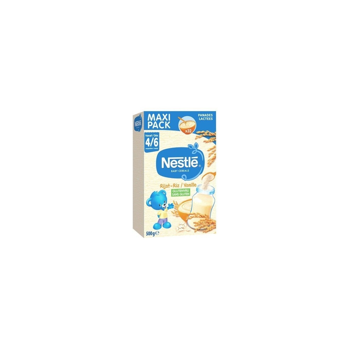 Nestlé baby cereals riz et vanille 500 g CHOCKIES