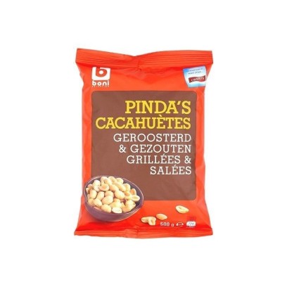 Boni Selection cacahuètes grillées salées 500 gr CHOCKI