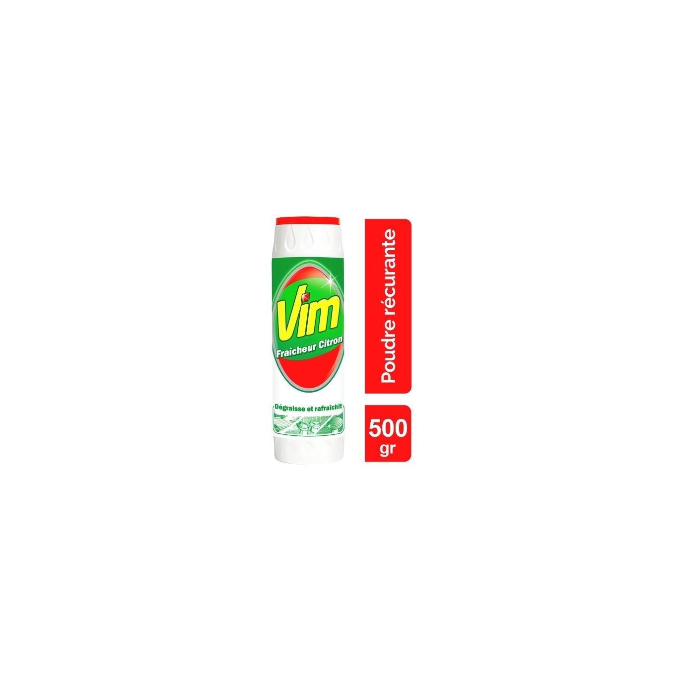VIM poudre récurante fraicheur citron 500 gr