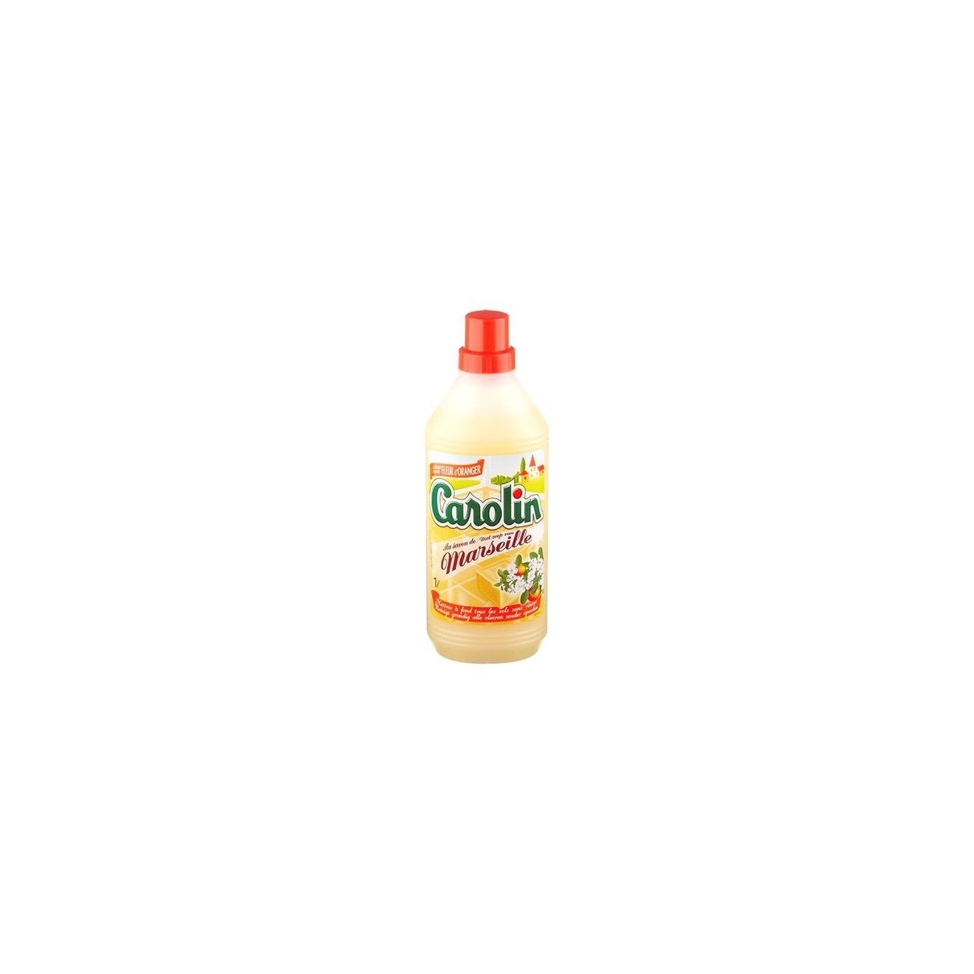Carolin nettoyant sols Marseille orange 1L