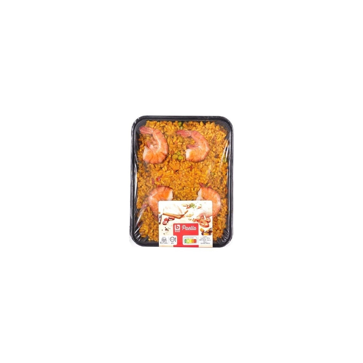 Boni Selection Paella crevette moule poulet 1 kg chocki