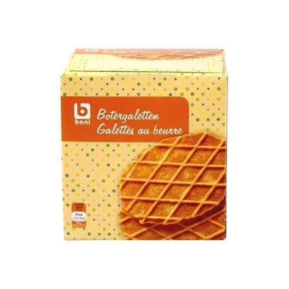 Boni Selection galettes au beurre 250 gr CHOCKIES belge