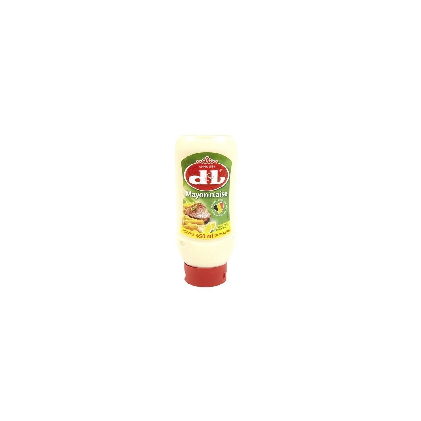 Devos Lemmens mayonnaise citron Top down 450 ml CHOCKIES