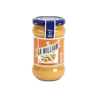 La William sauce andalouse 300 ml EPICERIE CHOCKIES