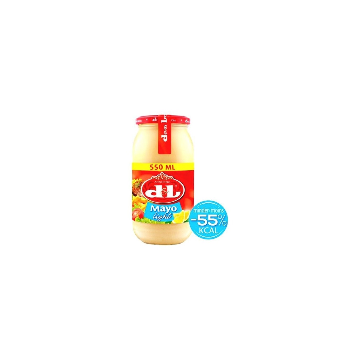 Devos Lemmens mayo light citron 550 ml