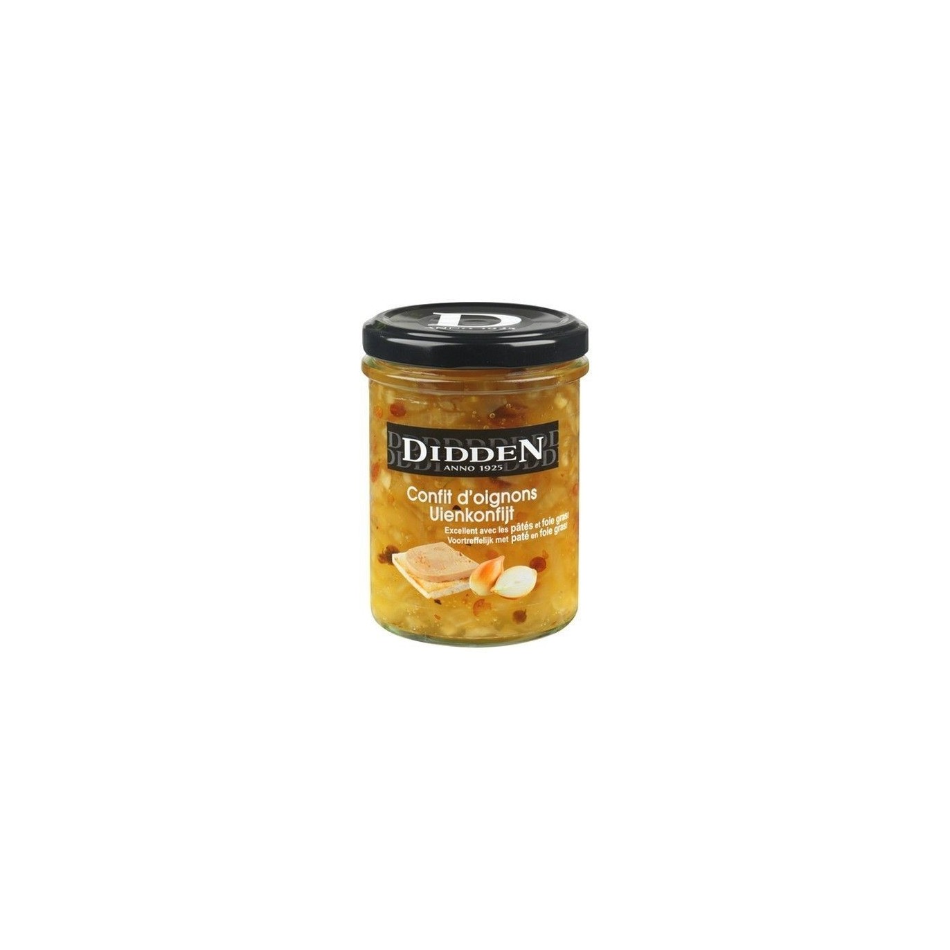 Didden confit d'oignons 220 gr CHOCKIES magasin belge