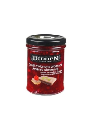 Didden confit d'oignons ardennais 220 gr CHOCKIES