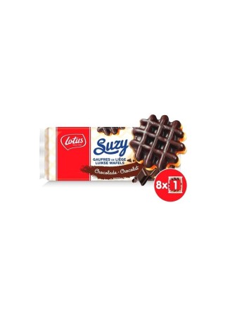 Lotus 8 gaufres Liège chocolat Suzy 460 gr