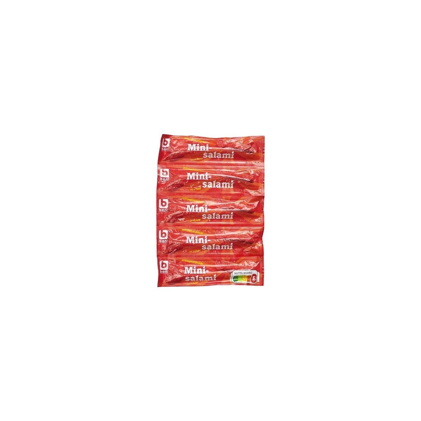 Boni Selection saucisse sèche fumé 5x 25 gr