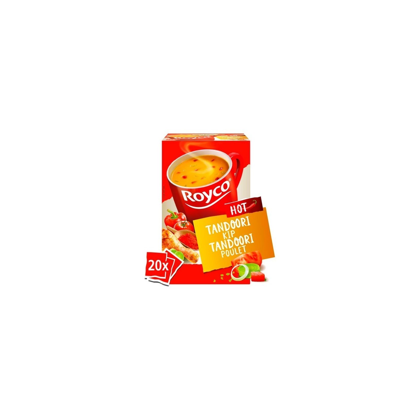 Royco World poulet tandoori hot 20 pièces