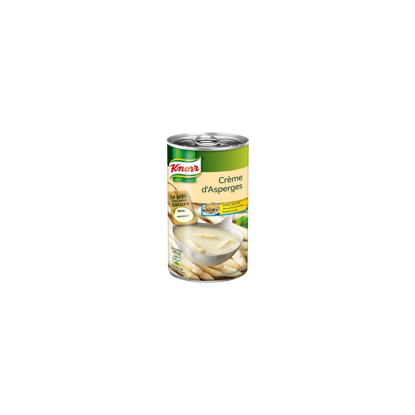 Knorr crème d'asperges 515ml - soupe en boite chockies