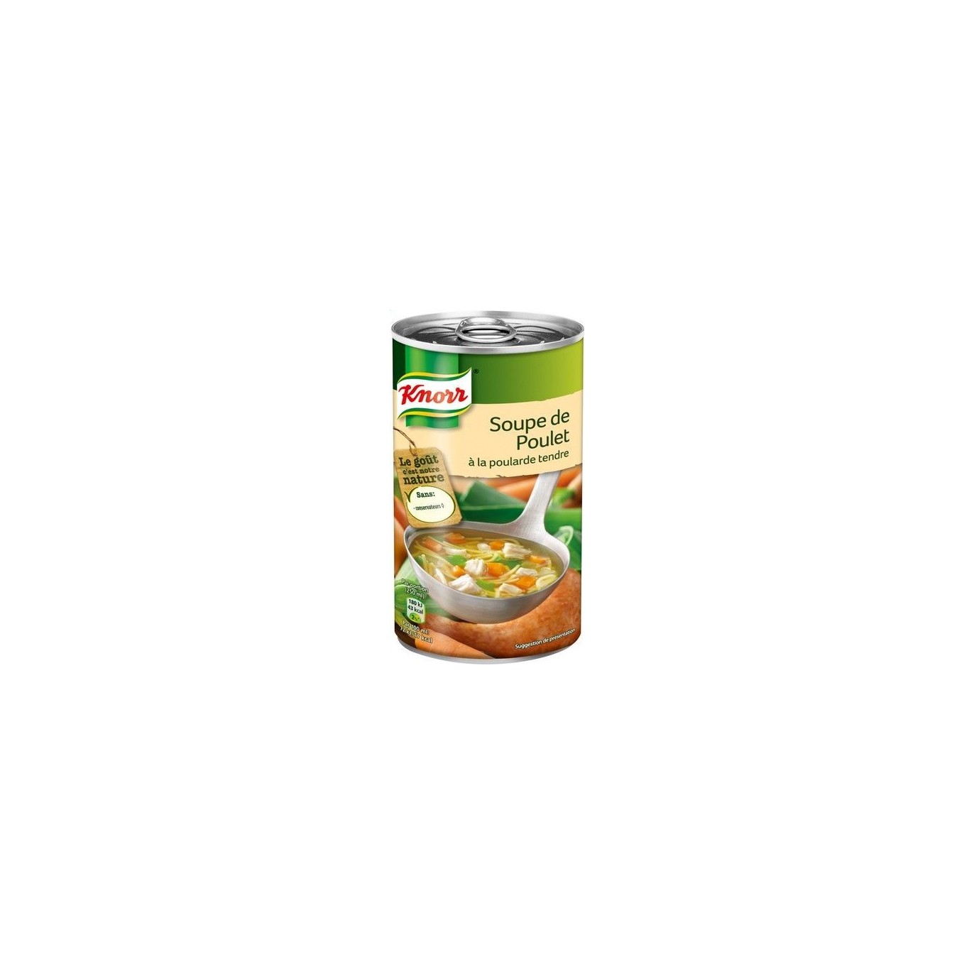 Knorr soupe de poulet 515ml - soupe boite chockies