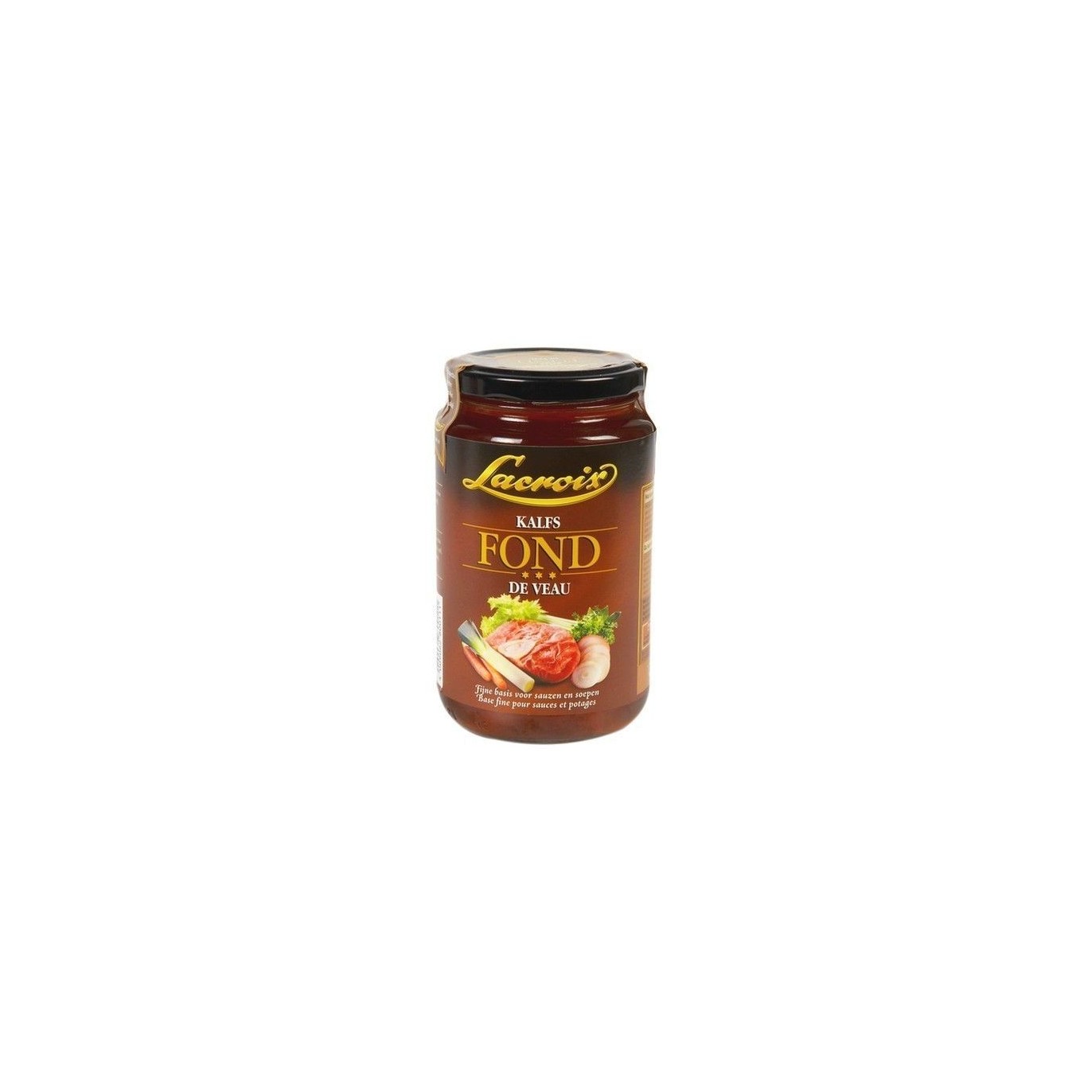 Lacroix bouillon fond veau 400 ml chockie cuisine belge
