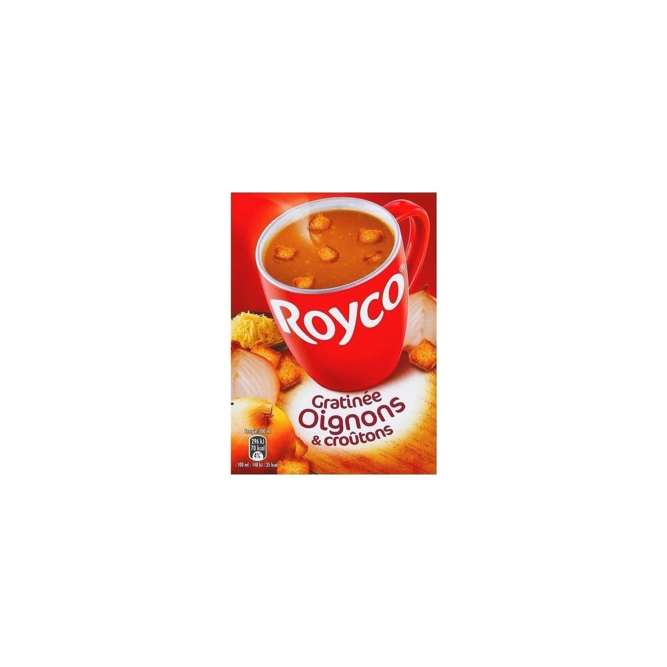 FR - Royco Gratinée oignons croûtons 4 pc CHOCKIES