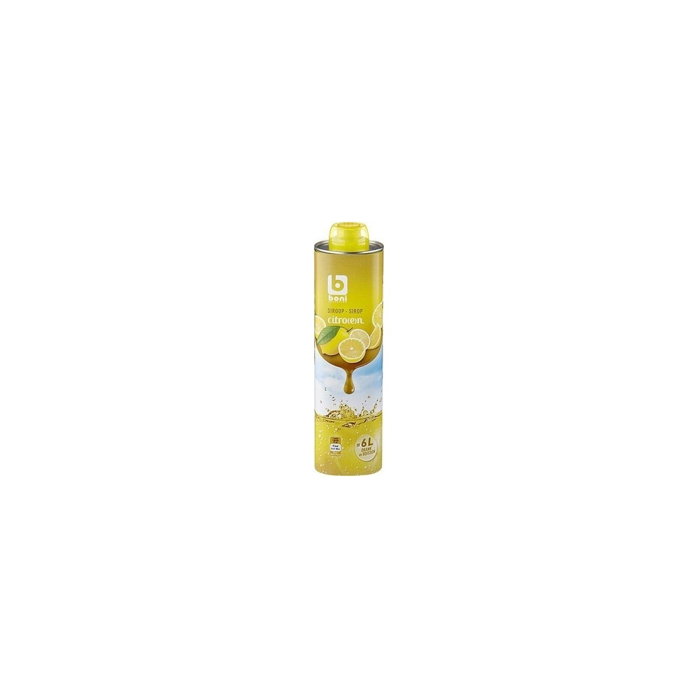 Boni Selection sirop citron 75cl - épicerie chockies