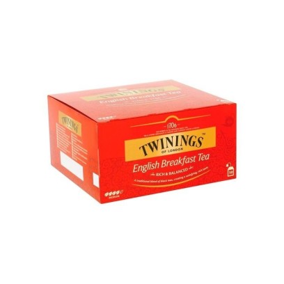 Twinings de Londres English Breakfast Thé 50 pc