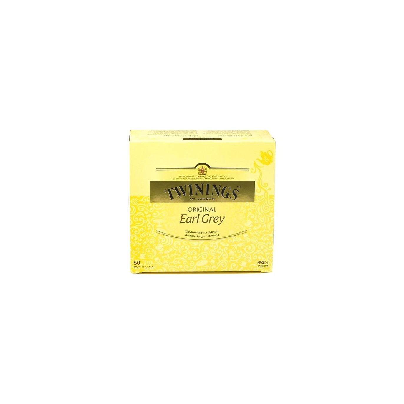 Twinings de Londre Original Earl Grey 50 pc