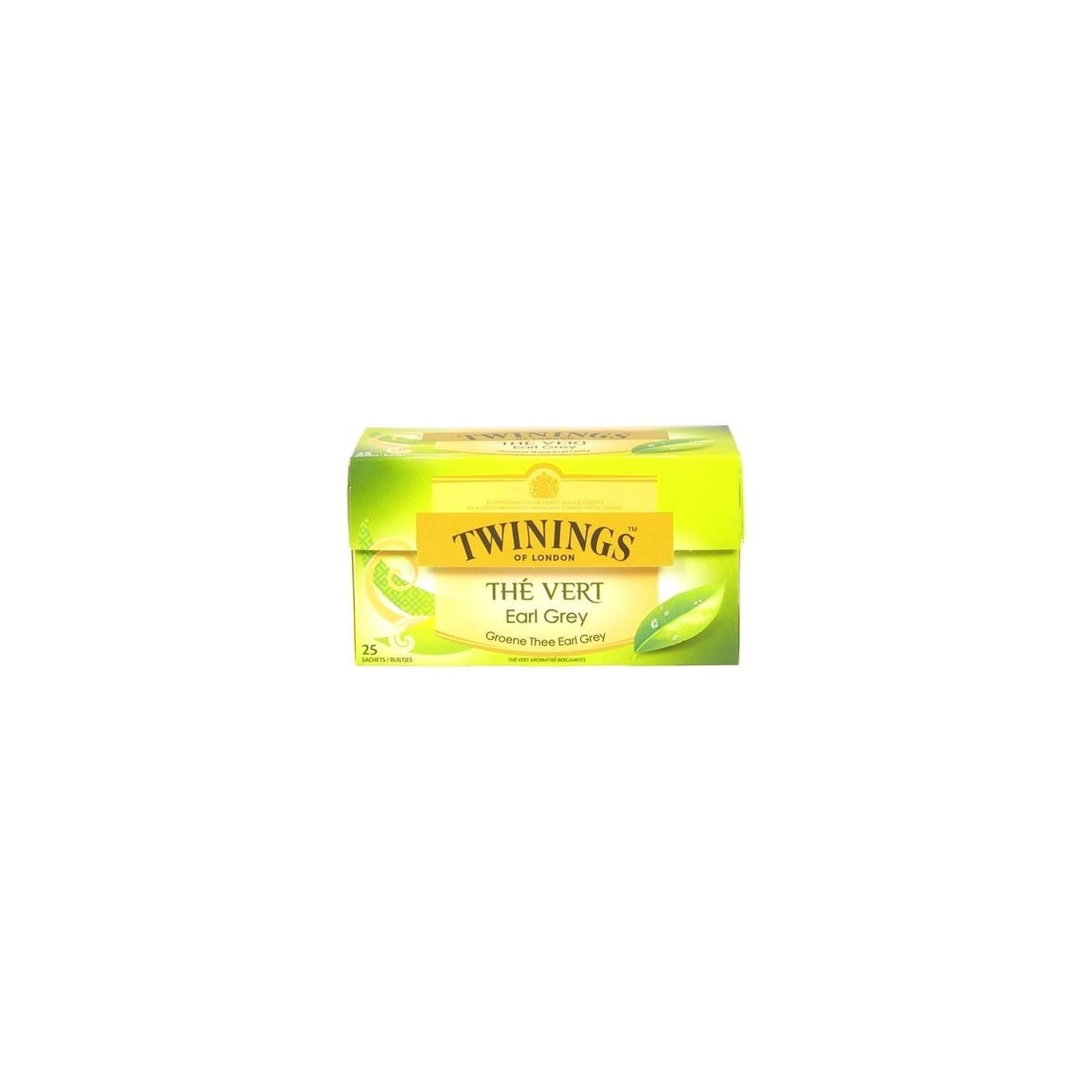 Twinings de Londres thé vert Earl Grey 25 pc