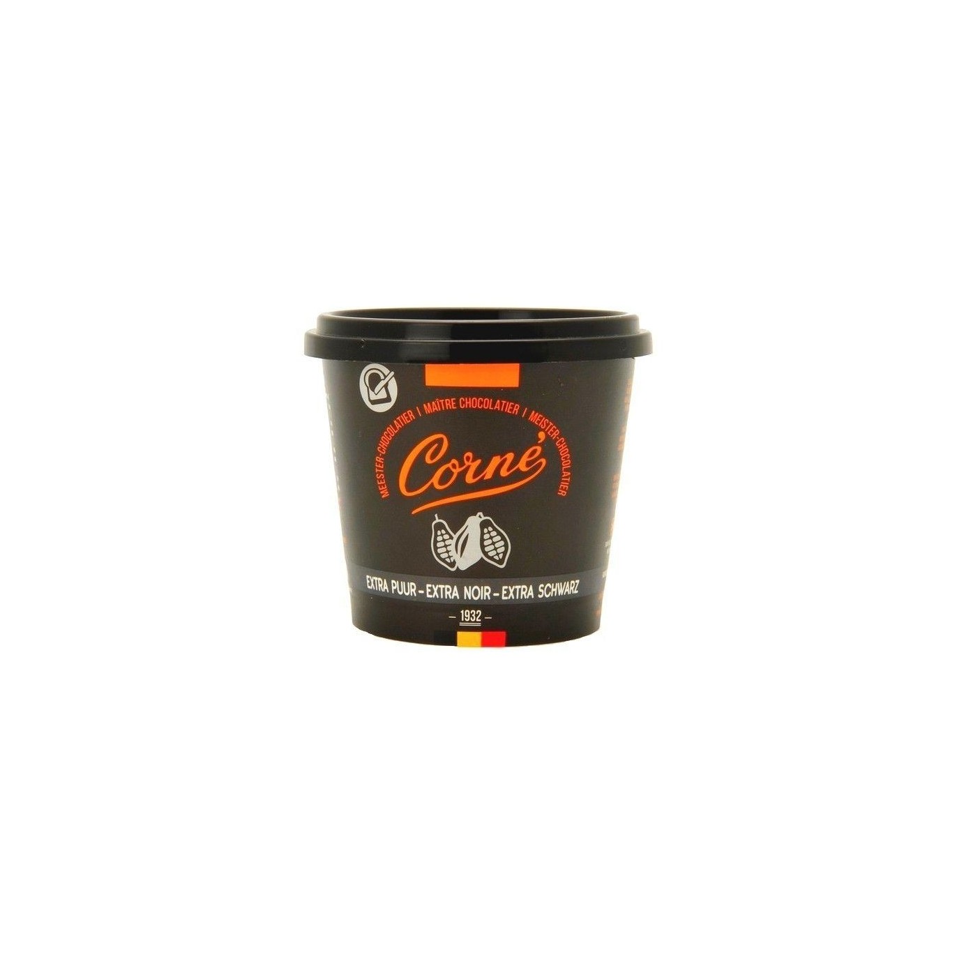 Corné pâte tartiner chocolat extra noir 200 gr CHOCKIES