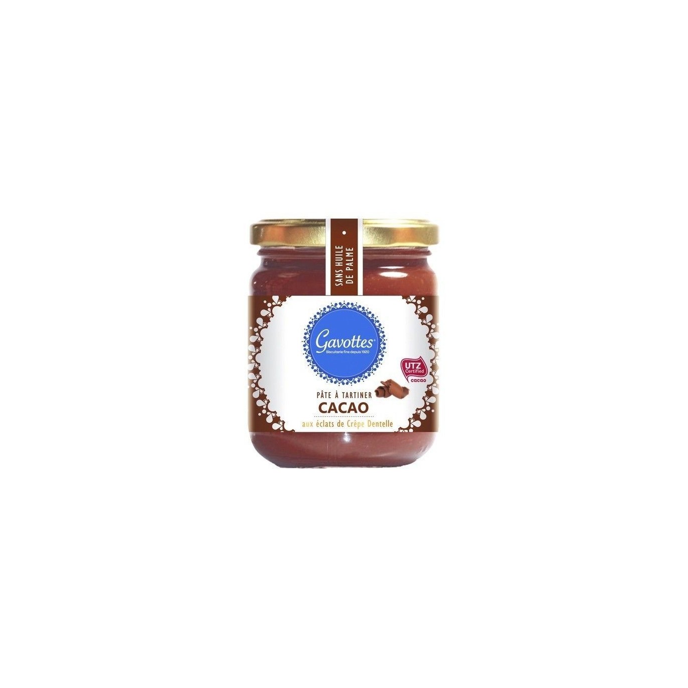 Gavottes Choco aux crêpes dentelles 350 gr CHOCKIES