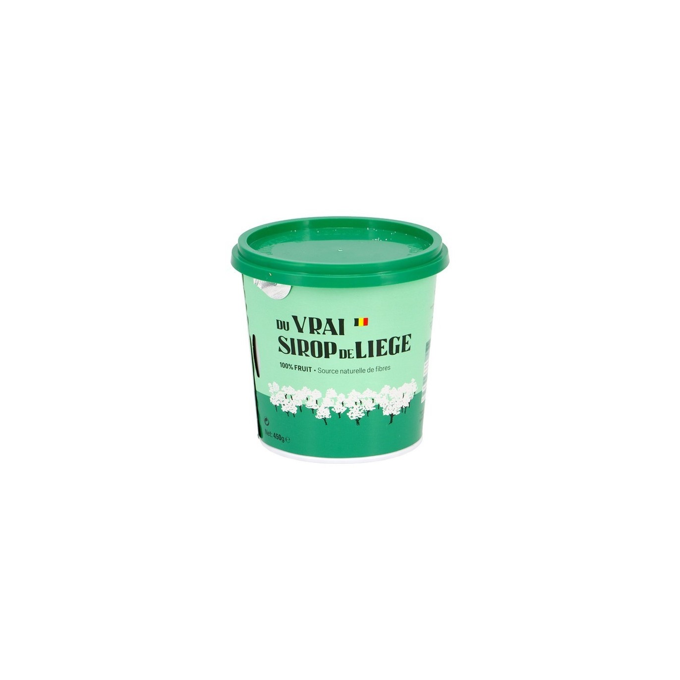 Vrai Sirop de Liège 100% fruit sans sucre ajouté 450 gr