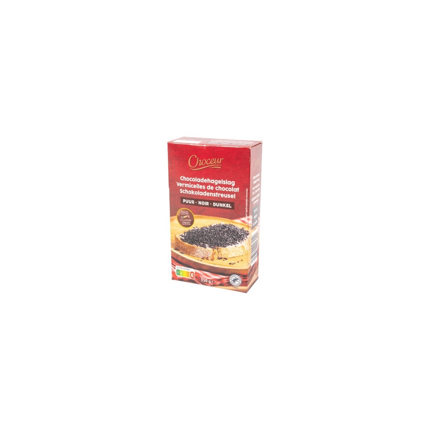 A - Chocoeur granulés vermicelles chocolat noir 350 gr