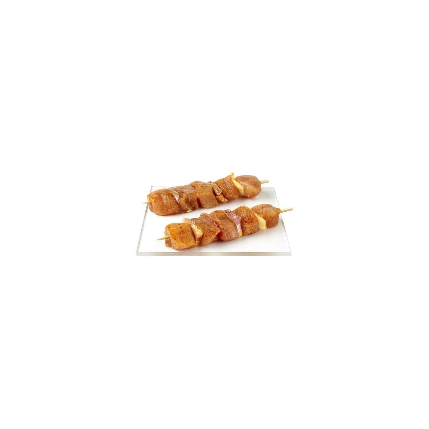 Brochettes de dinde marinées +/- 1 kg