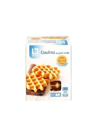 Boni Selection gaufres vanille maltitol 150 gr CHOCKIES