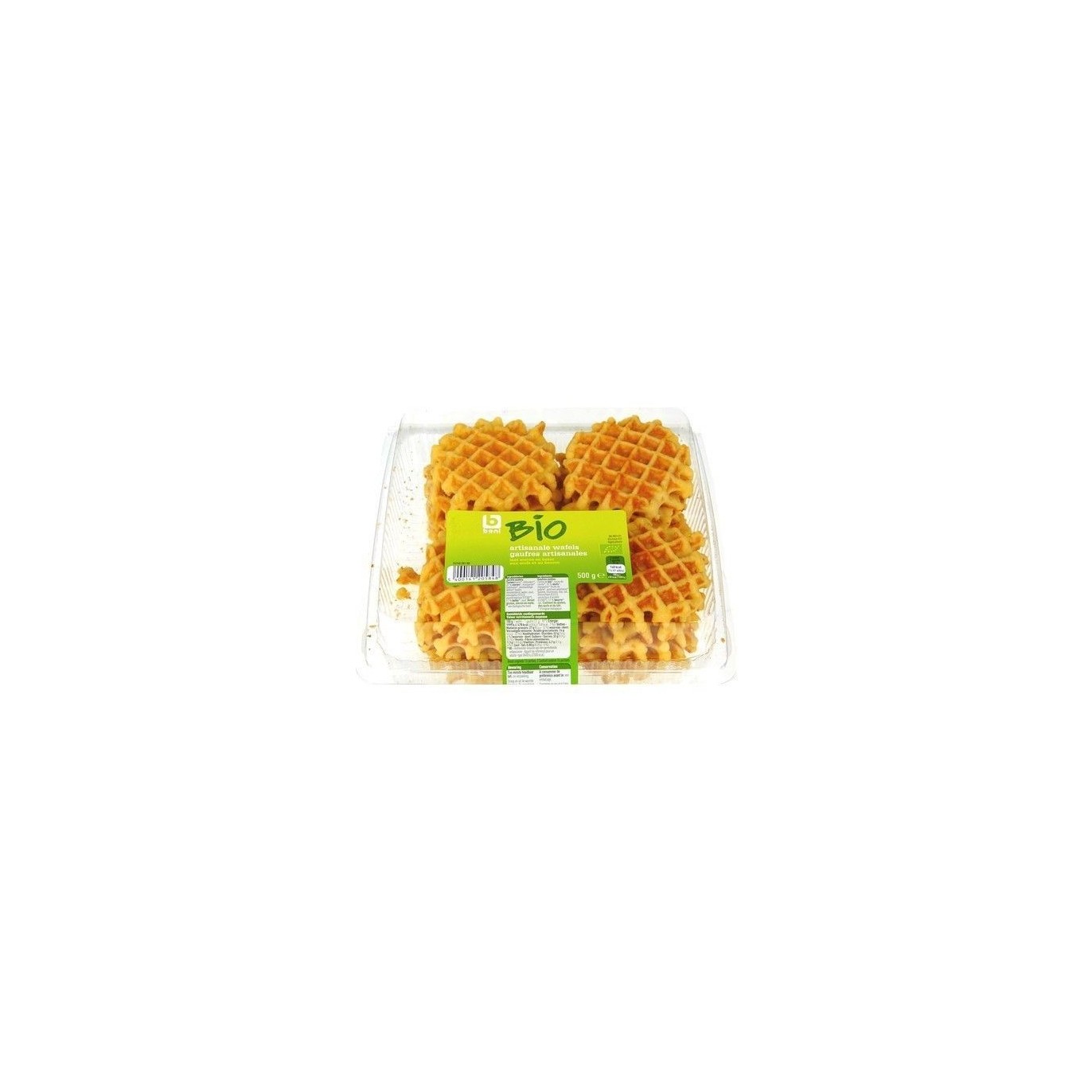 Boni Selection BIO gaufres artisanales 500 gr CHOCKIES