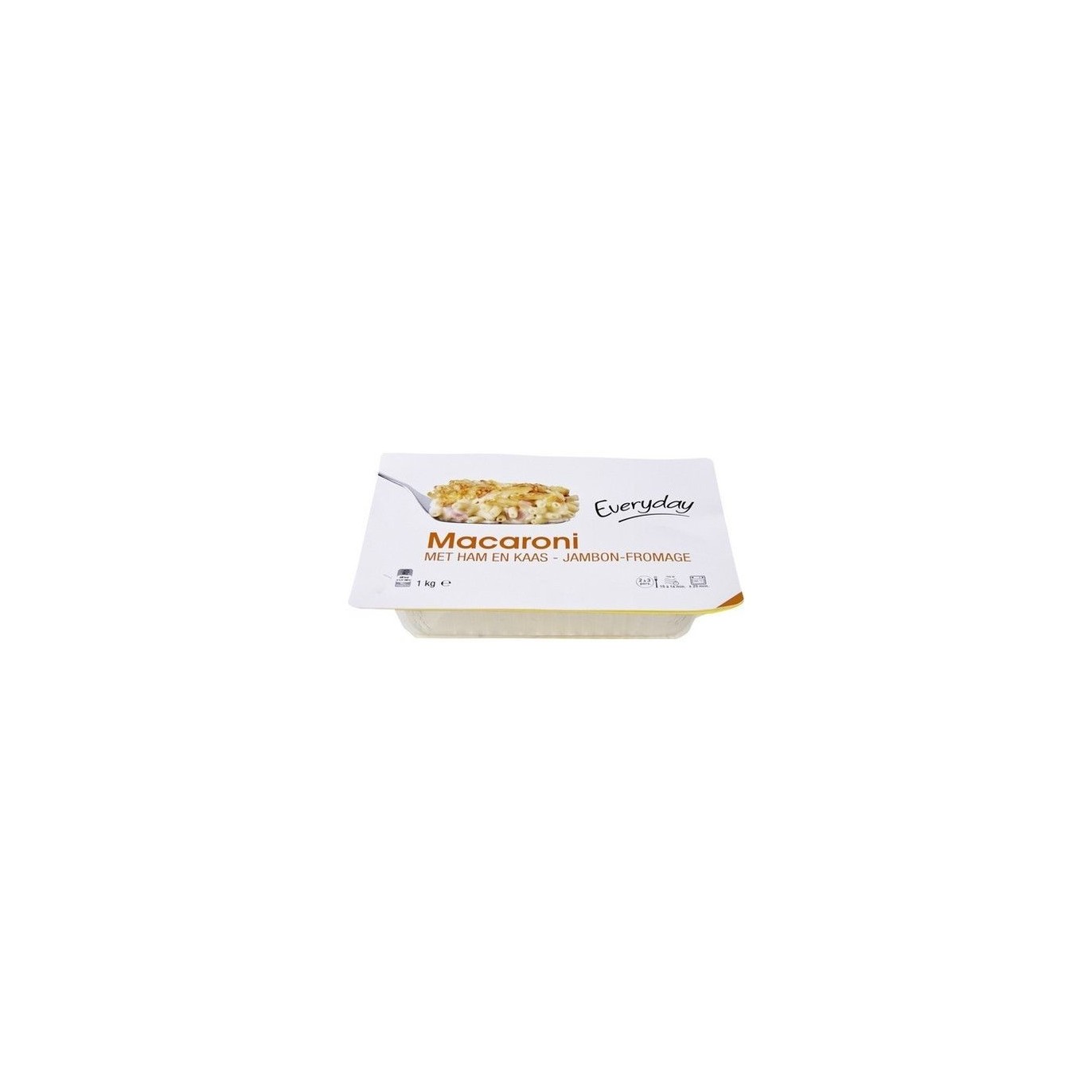 EVERYDAY macaroni jambon fromage 1 kg  - 1
