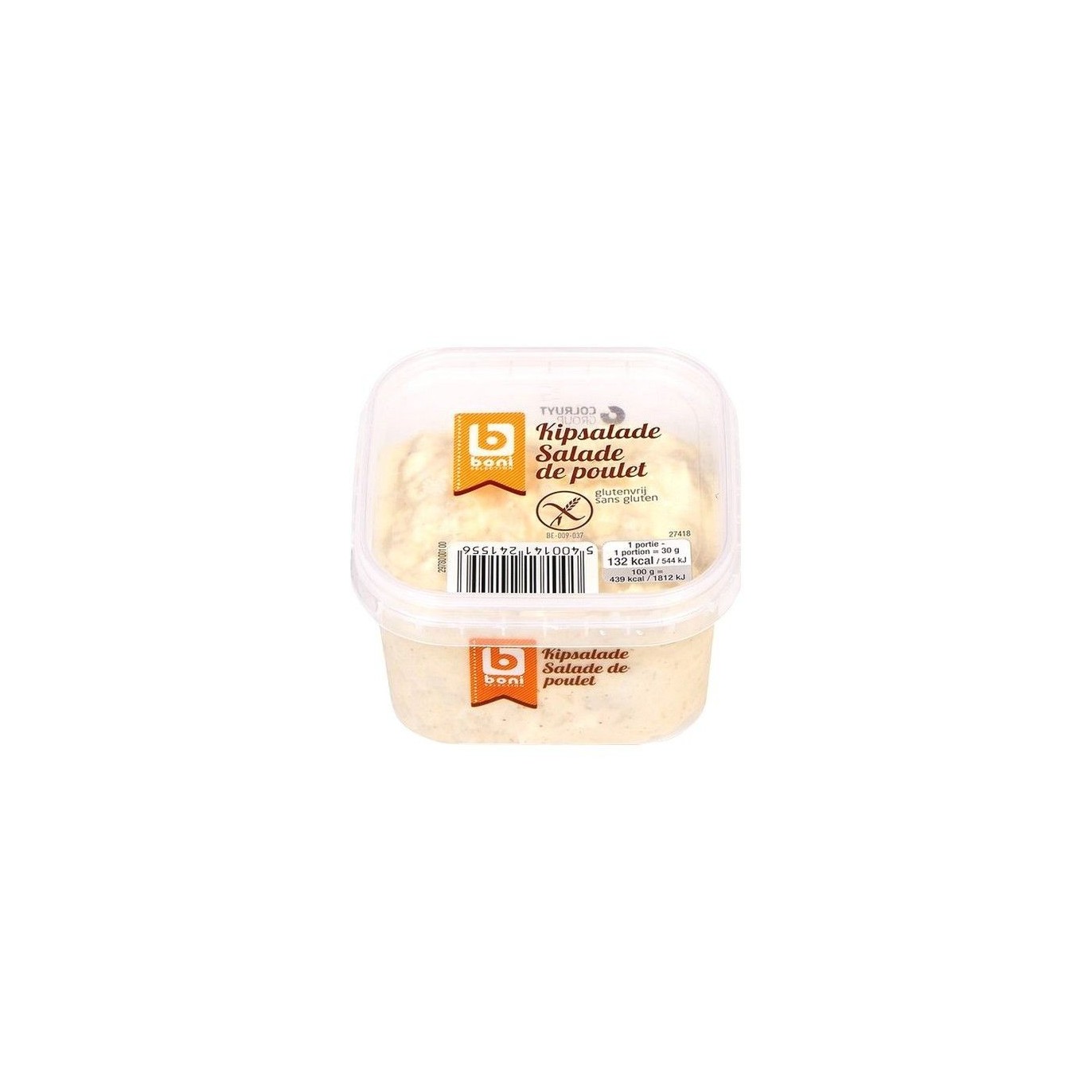 BONI SELECTION salade poulet sans gluten 200 gr