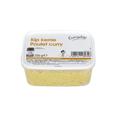 EVERYDAY salade poulet curry 250 gr