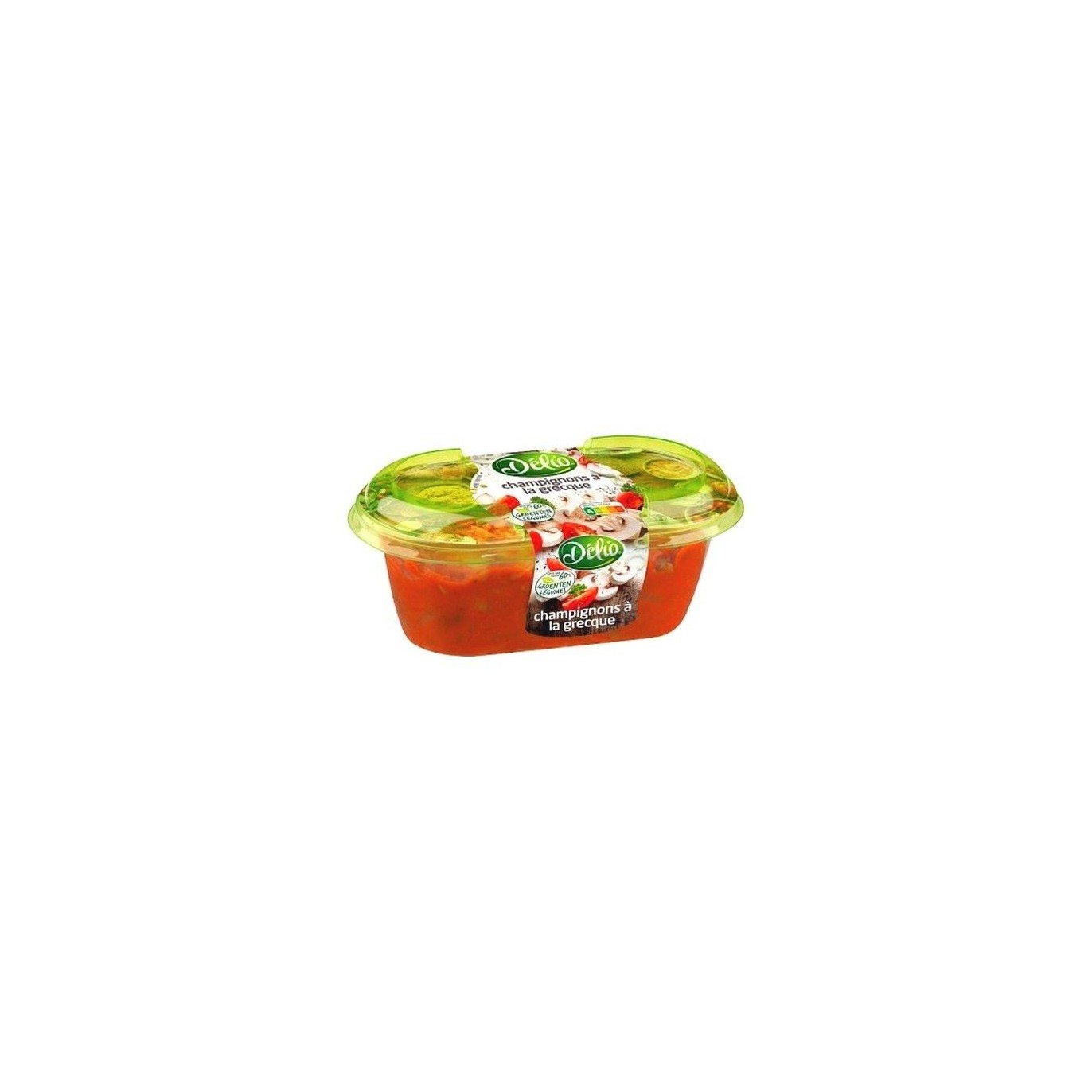 Délio salade champignons à  la Grecque 200 gr