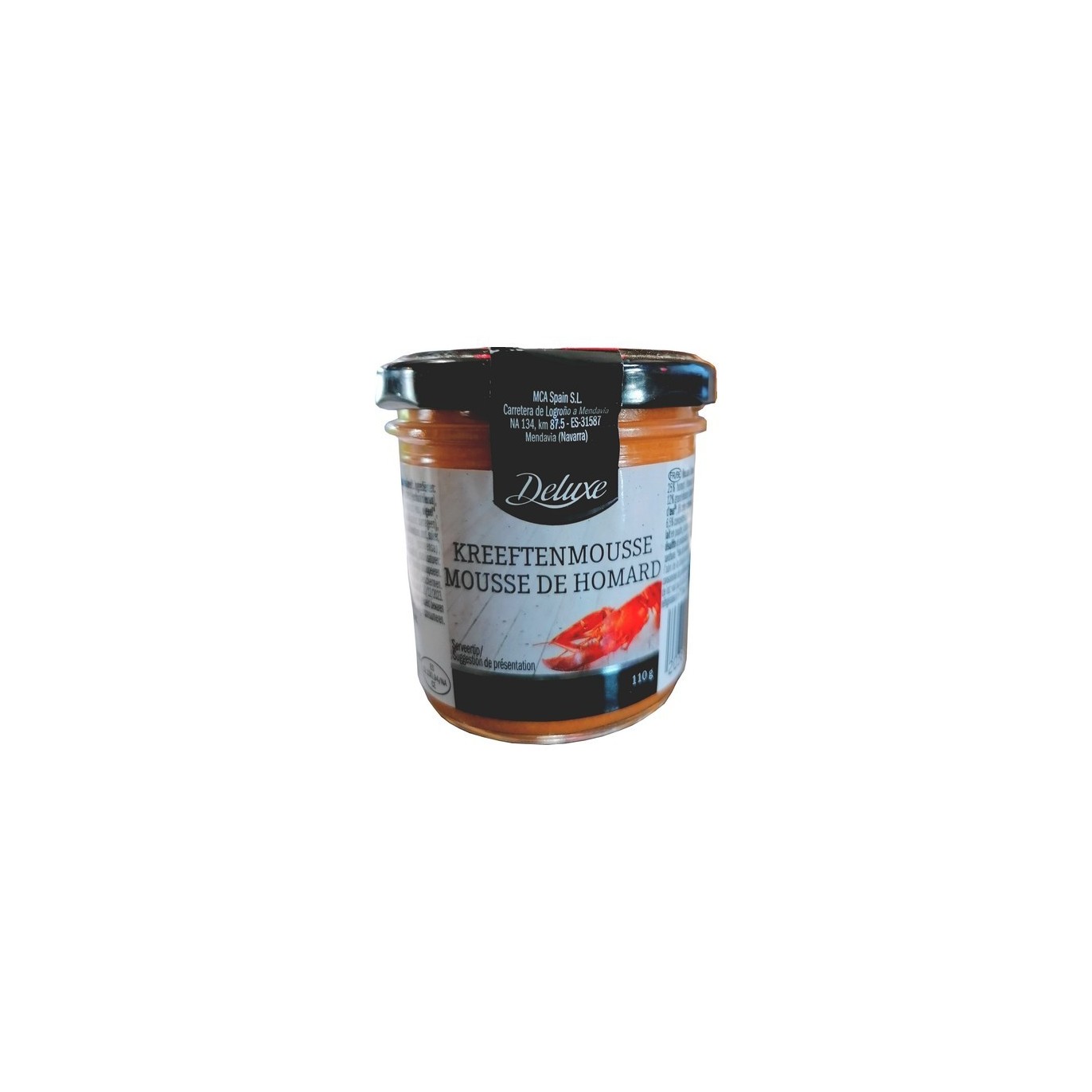 Deluxe mousse de homard 110 gr