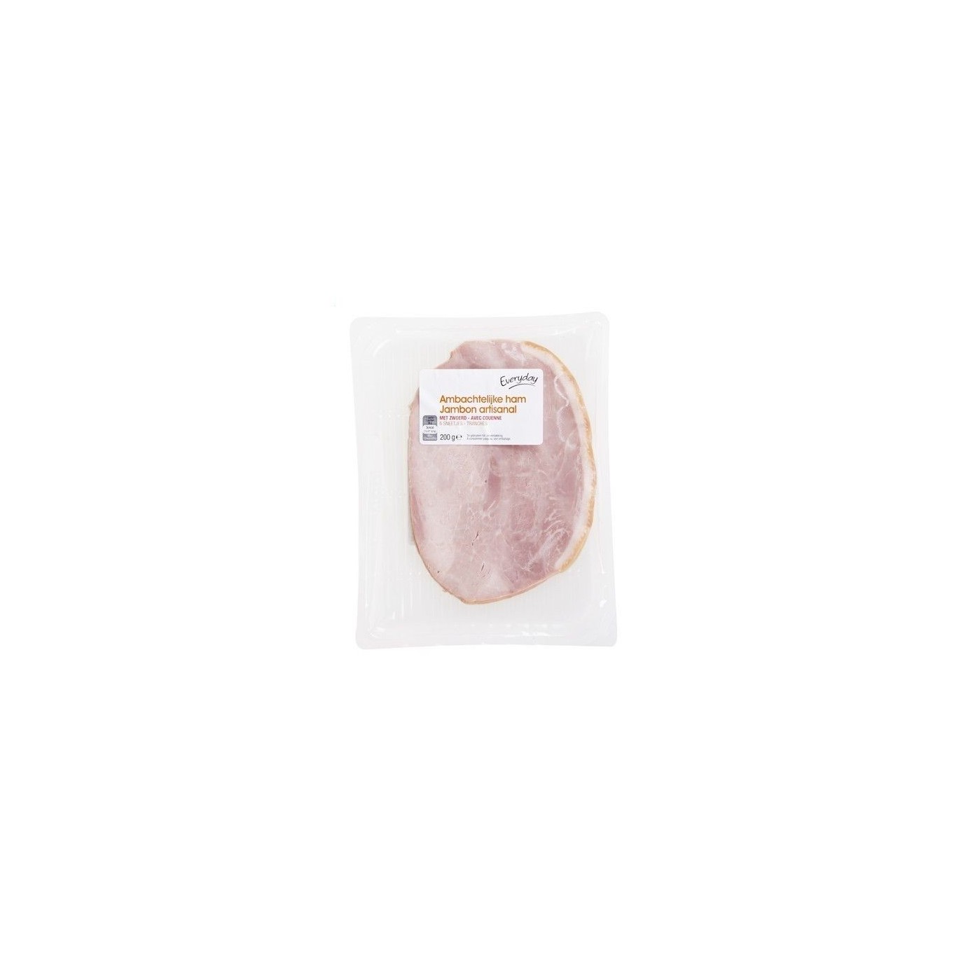 Everyday jambon artisanal tranches 200 gr