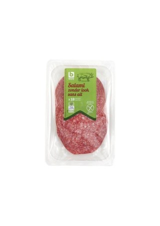 Boni Selection salami sans ail sans gluten tranches 200 gr
