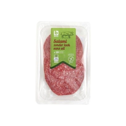 Boni Selection salami sans ail sans gluten tranches 200 gr