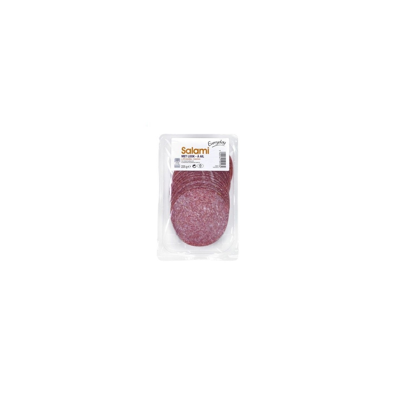Everyday salami à l'ail tranches 225 gr