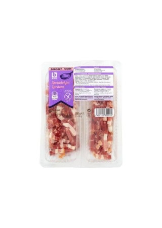 Boni Selection lardons fumés sans gluten 2x 100 gr