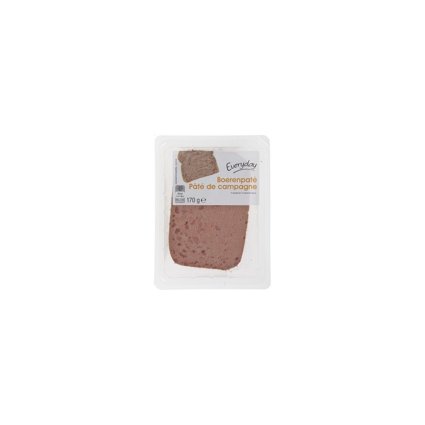 Everyday pâté campagne 170 gr