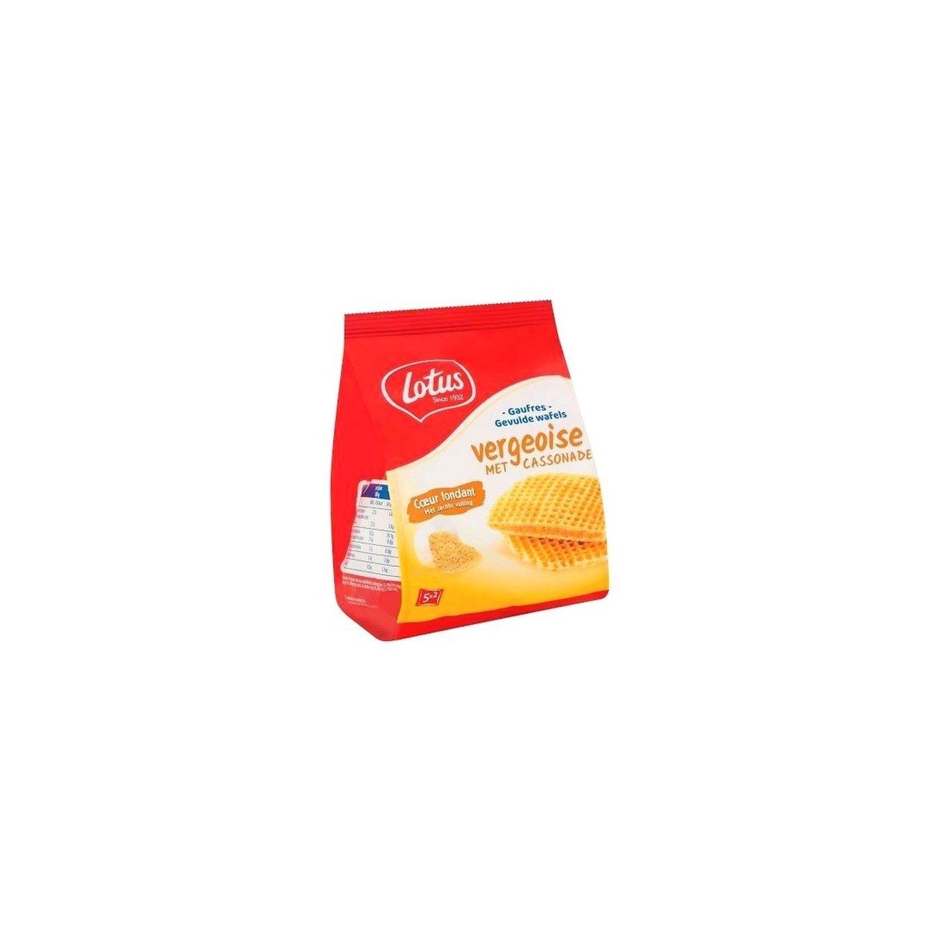 Lotus gaufres vergeoise cassonade 310 gr chockies belge