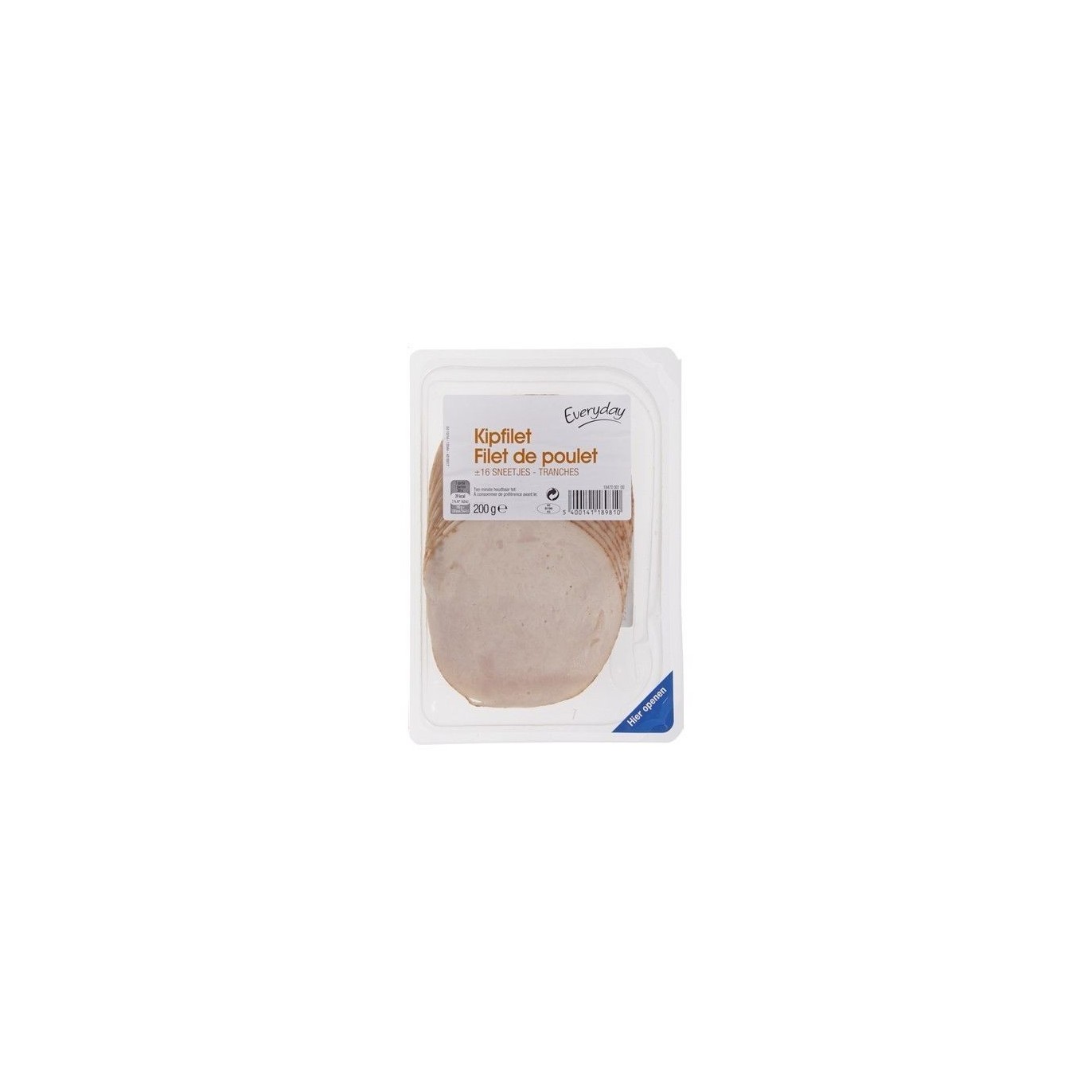 Everyday filet de poulet tranches 200 gr