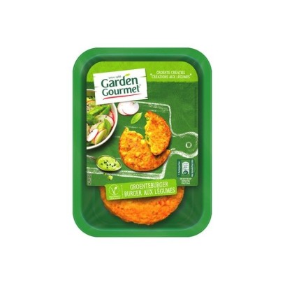 Garden Gourmet burgers aux légumes 170 gr